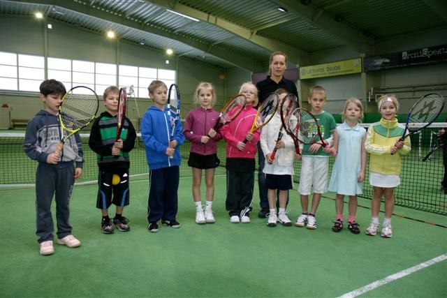 Kalėdinis BimBam klubo vaikų teniso turnyras 2010