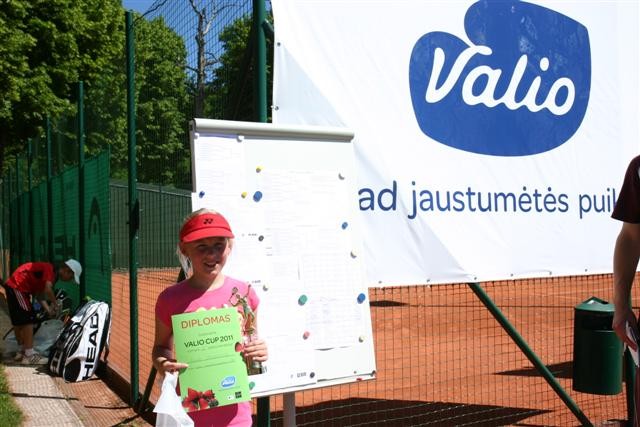 Vaikų teniso turnyras Valio Cup 2011